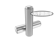 槽銷(xiāo) 帶倒角及全長(zhǎng)平行溝槽 GB 13829.2