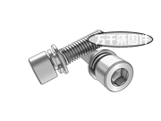內(nèi)六角圓柱頭螺釘和小平墊、彈墊圈組合（企標(biāo)） ISO 10644G