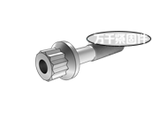 十二角頭法蘭細(xì)桿螺栓 MS 9033B